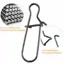 Duolock Fastlock Snap Para Pesca Silver Wave Niquel #1 (x10)