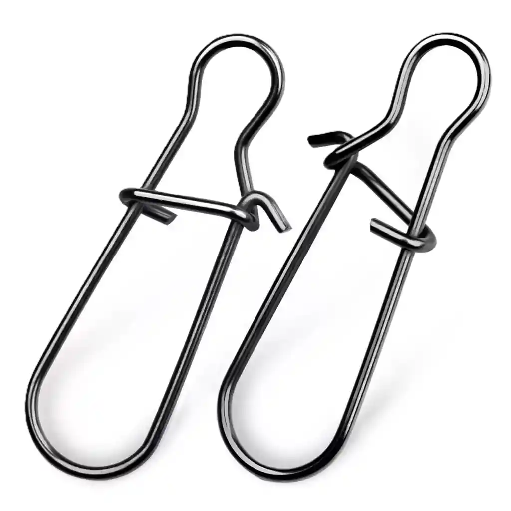 Duolock Fastlock Snap Para Pesca Silver Wave Niquel #1 (x10)