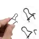 Duolock Fastlock Snap Para Pesca Silver Wave Niquel #1 (x10)