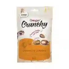 Galleta Rellena Omegas Y Pollo Crunchy 60 Gr