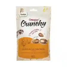 Galleta Rellena Omegas Y Pollo Crunchy 60 Gr