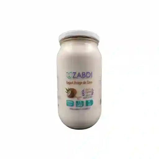 Yogurt Griego De Coco 1 Kg Marca Zabdi