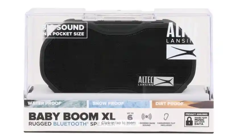 Altec Lansing Parlante Bluetooth Baby Boom Xl Black