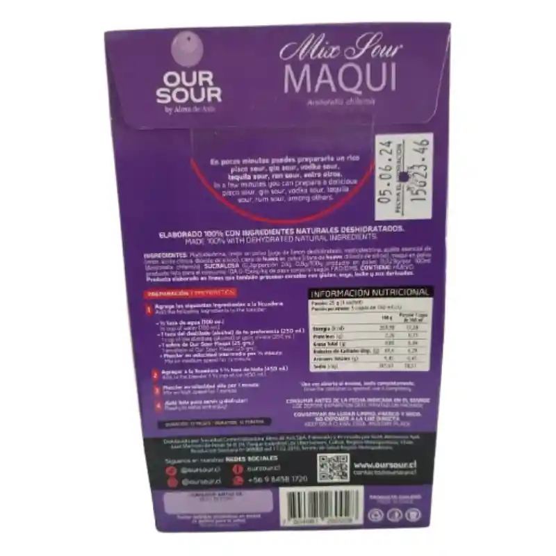 Mix Sour Maqui 25g