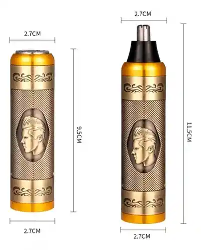 Maquina Depiladora Cortadora De Nariz Orejas Recargable