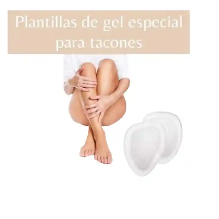 Plantilla Para Tacones Metatarso - 1 Par