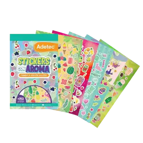 Block De Stickers Con Aroma