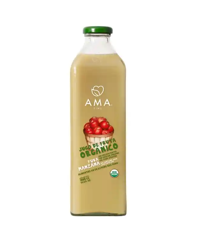 Jugo Ama Manzana Orgánico 1 Litro