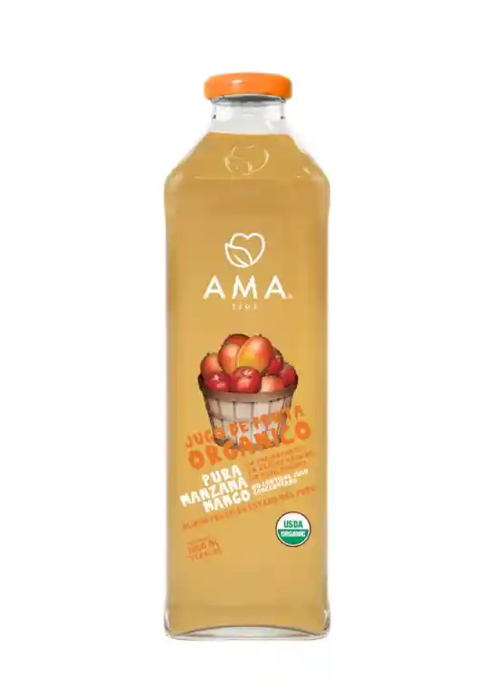 Jugo Ama Manzana Mango Orgánico 1 Litro