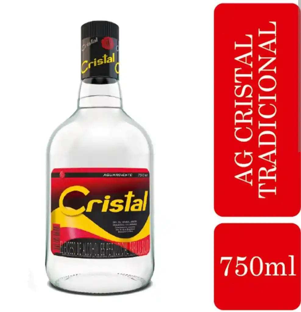 Aguardiente Colombiano Cristral