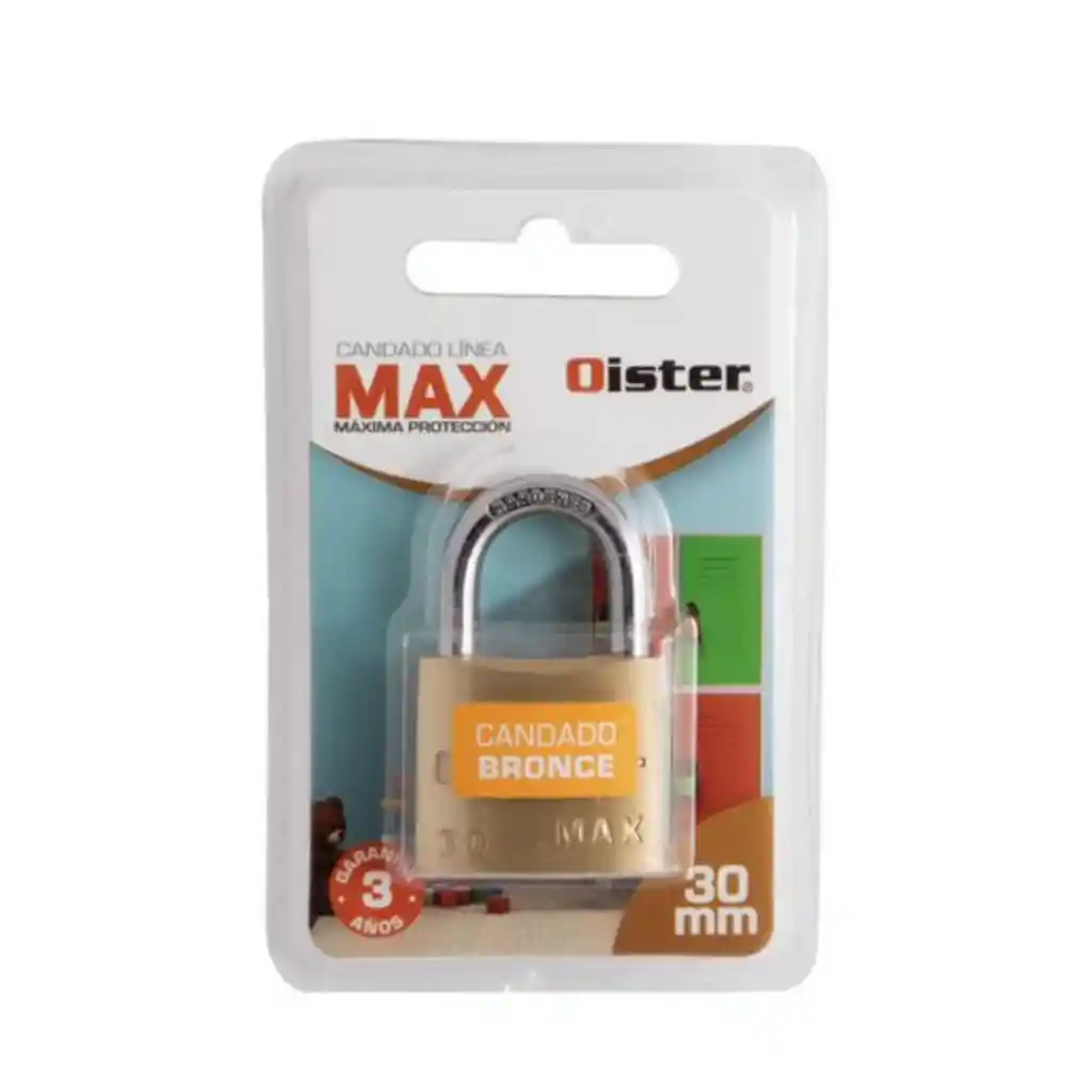 Candado Oister Max 30mm