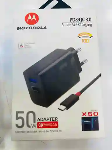 Cargador Motorola Turbo Tipo C