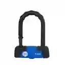 Candado Bicicleta U Lock Odis K1500 15x185mm Negro Azul Llave Mapa