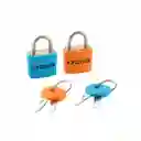 Pack 2 Candados Odis Mini Lock 20mm