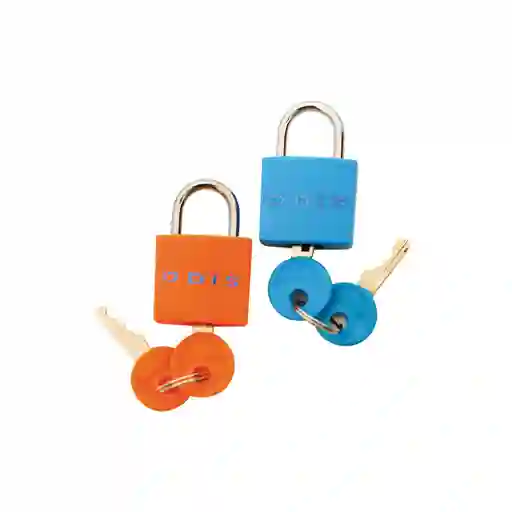 Pack 2 Candados Odis Mini Lock 20mm