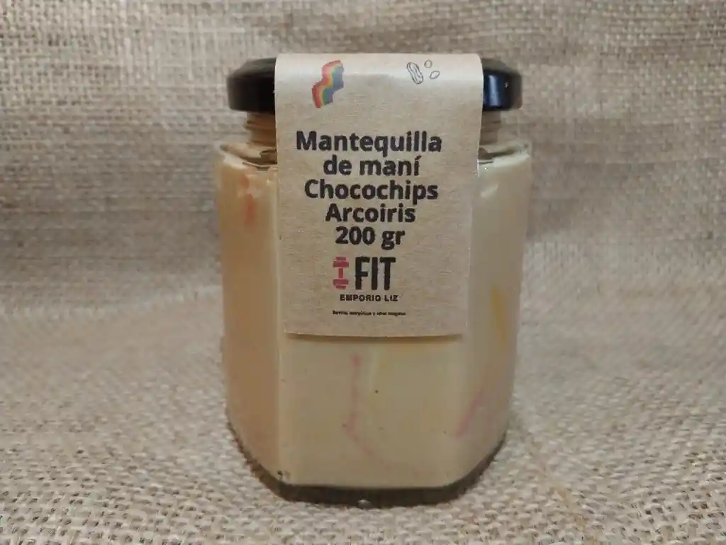 Mantequilla De Maní Chocochips Arcoiris, 200 Gr