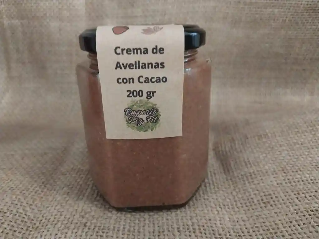 Crema De Avellanas Con Cacao, 200 Gr