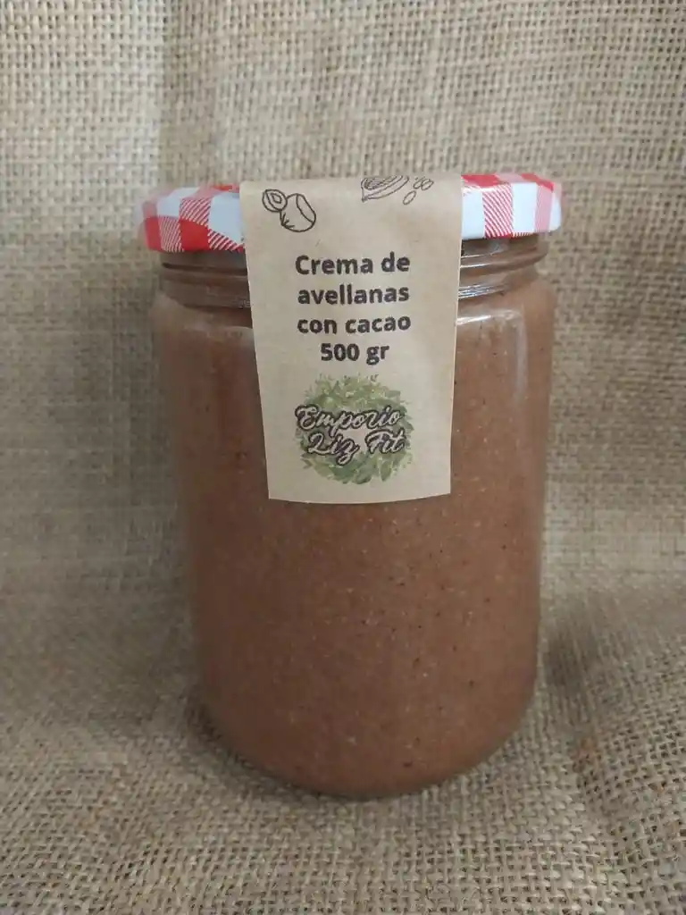 Crema De Avellanas Con Cacao, 500 Gr