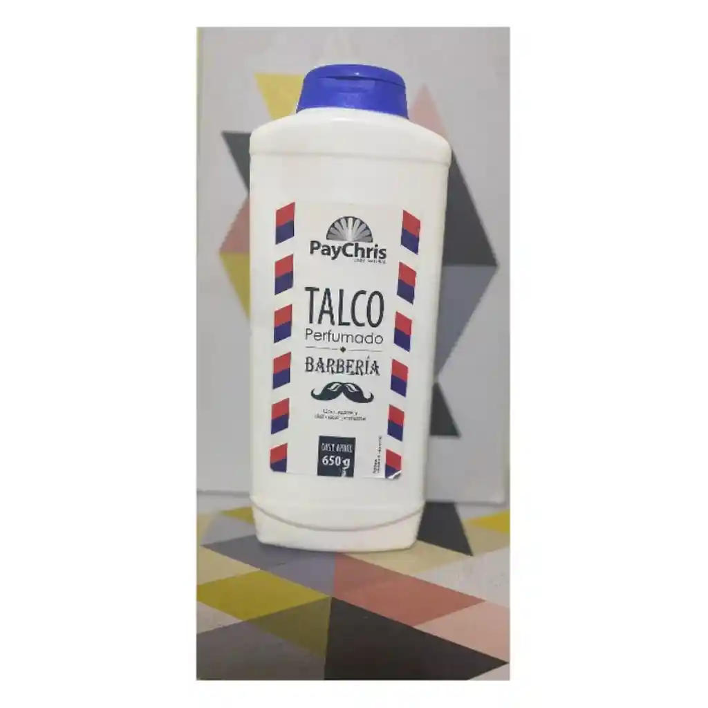 Talco Perfumado Barberia/peluqueria 650g