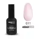 Base Rubber # 11 Brillo Color Rosa Cherimoya 15 Ml