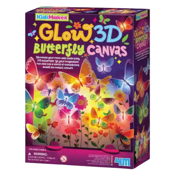 4m Kidzmaker Mariposas Fosforescentes 3d