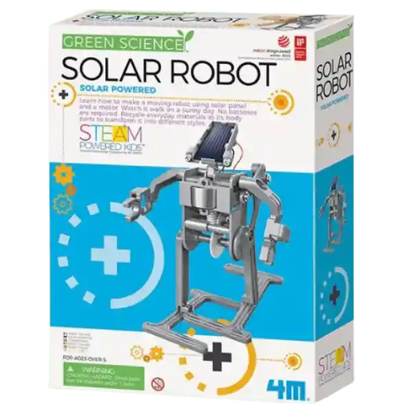 4m Green Science Solar Robot Steam+