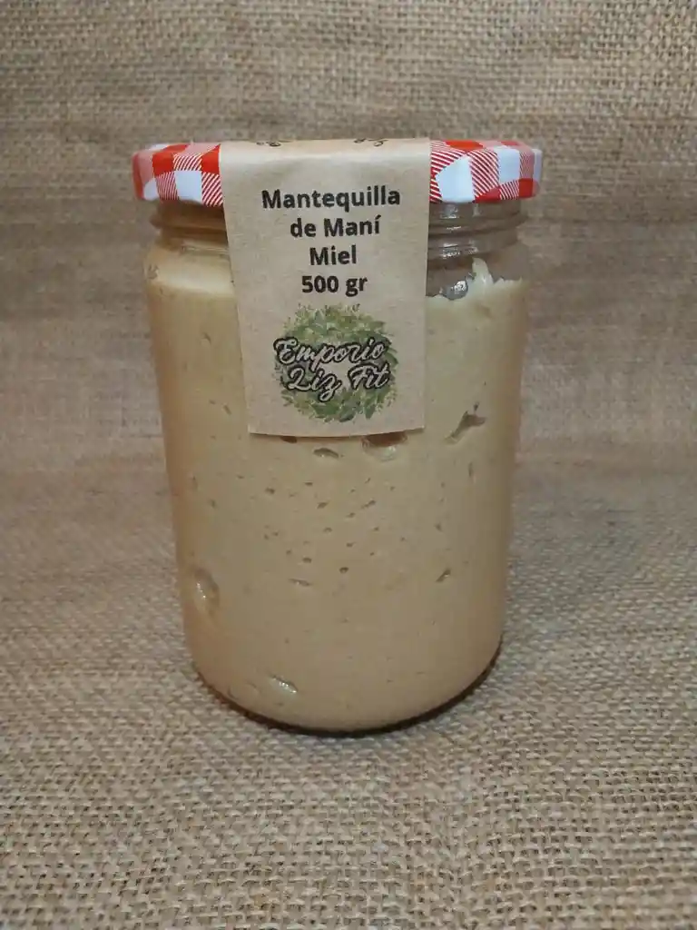 Mantequilla De Maní Miel, 500 Gr