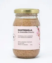 Mantequilla De Almendra Crunchy Republica Dulce