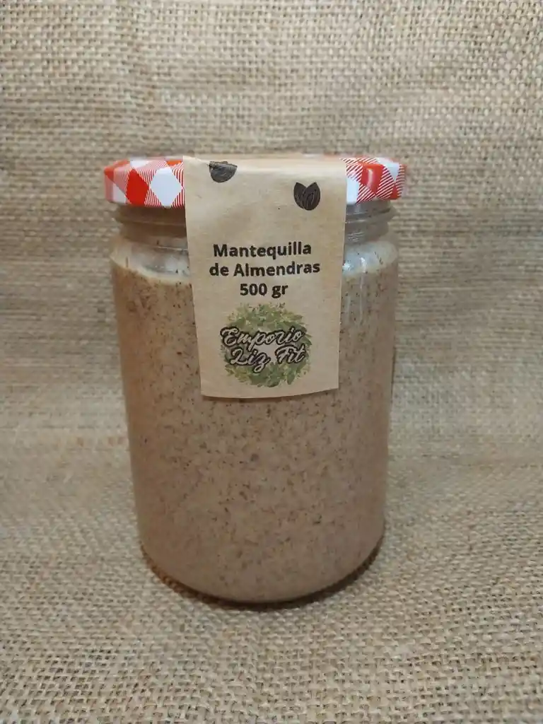 Mantequilla De Almendras, 500 Gr