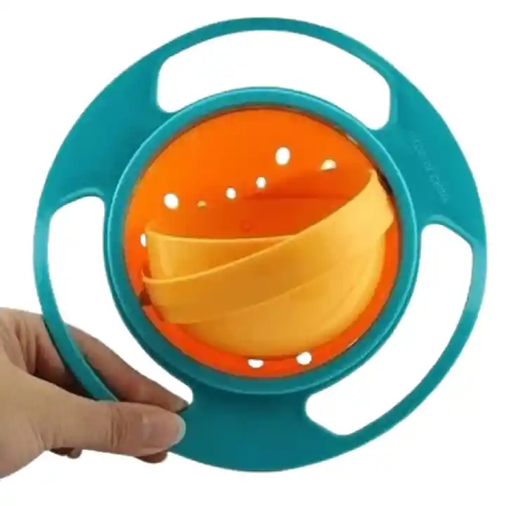 Plato Bowl Antivuelco Giratorio 360° Bebé-niños Antiderrame