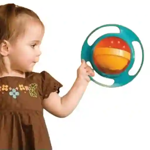 Plato Bowl Antivuelco Giratorio 360° Bebé-niños Antiderrame