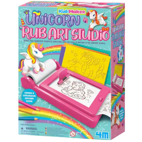 4m Kidzmaker Unicorn Rub Art Studio