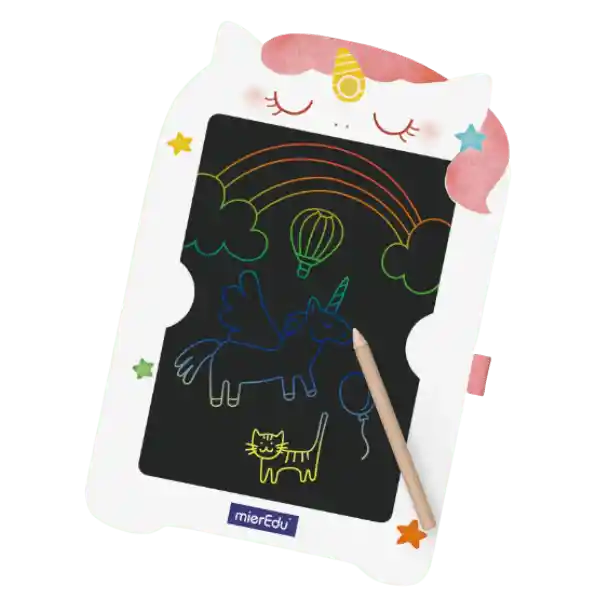 Mieredu Pizarra De Dibujo Lcd Unicornio