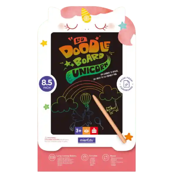 Mieredu Pizarra De Dibujo Lcd Unicornio