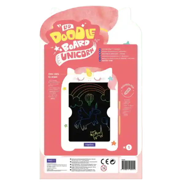Mieredu Pizarra De Dibujo Lcd Unicornio