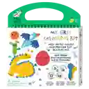 Avenir Libro Para Colorear Dinosaurios Con Crayones Y Stickers