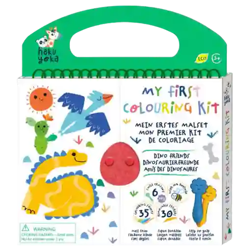 Avenir Libro Para Colorear Dinosaurios Con Crayones Y Stickers