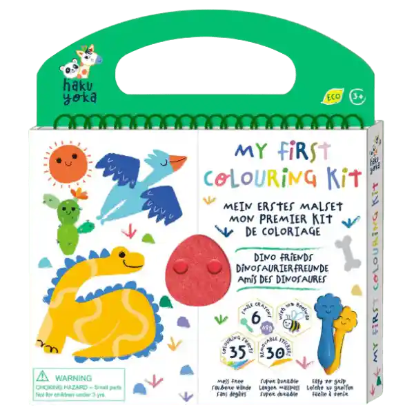 Avenir Libro Para Colorear Dinosaurios Con Crayones Y Stickers