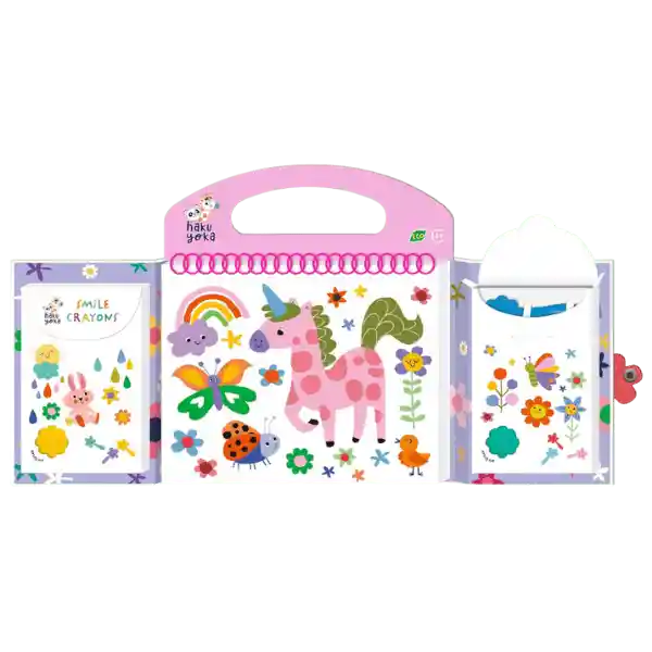 Avenir Libro Para Colorear Unicornios Con Crayones Y Stickers