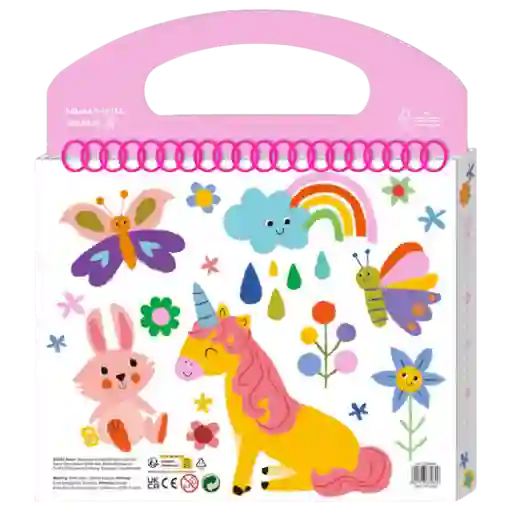 Avenir Libro Para Colorear Unicornios Con Crayones Y Stickers