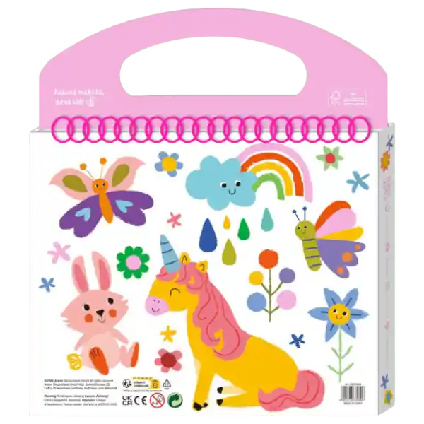 Avenir Libro Para Colorear Unicornios Con Crayones Y Stickers