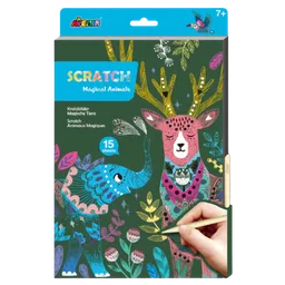 Avenir Scratch Libro Para Raspar Animales Mágicos