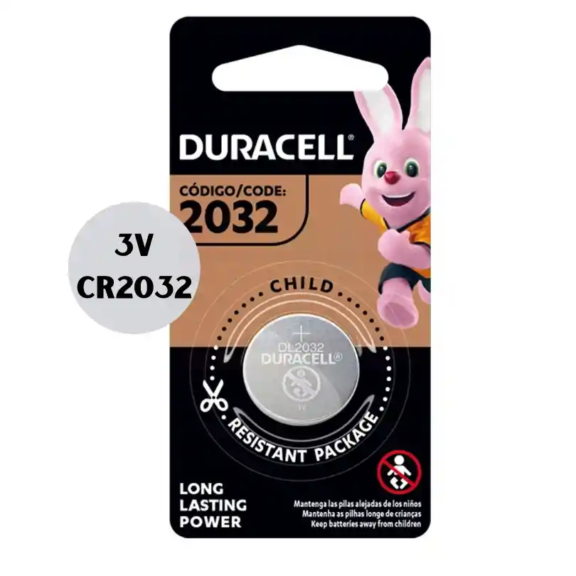 Pila Litio Cr2032 Duracell