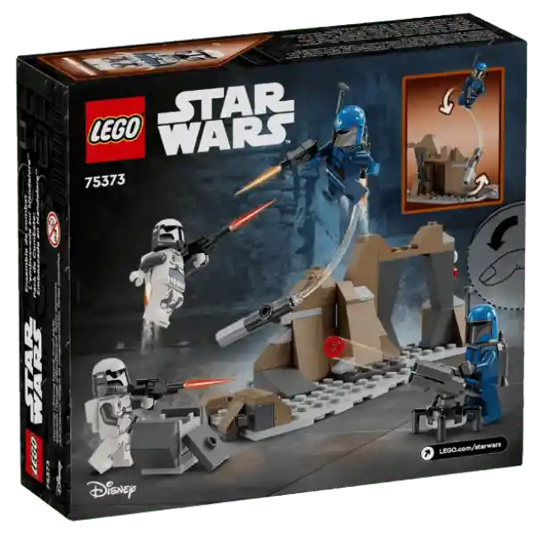 Lego Star Wars Pack De Combate : Emboscada En Mandalore 109 Piezas 75373