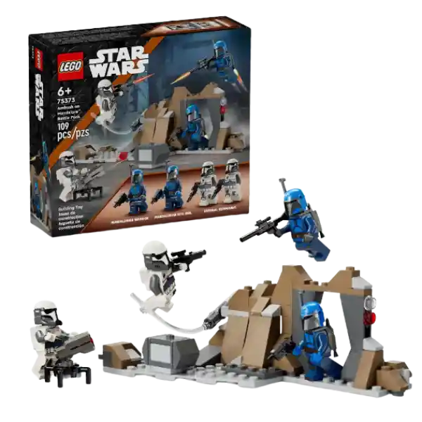 Lego Star Wars Pack De Combate : Emboscada En Mandalore 109 Piezas 75373