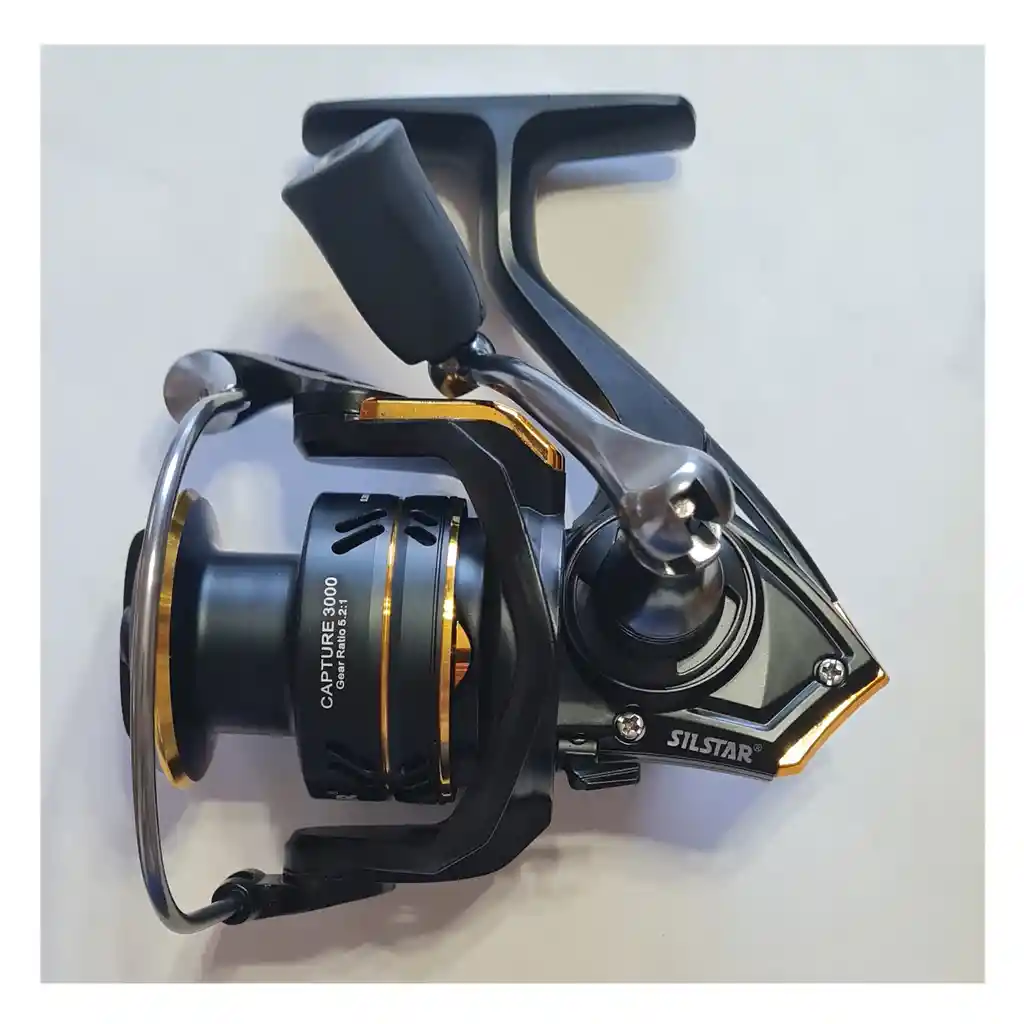 Carrete De Pesca Silstar Capture 3000 4+1rodamientos 255 Grs