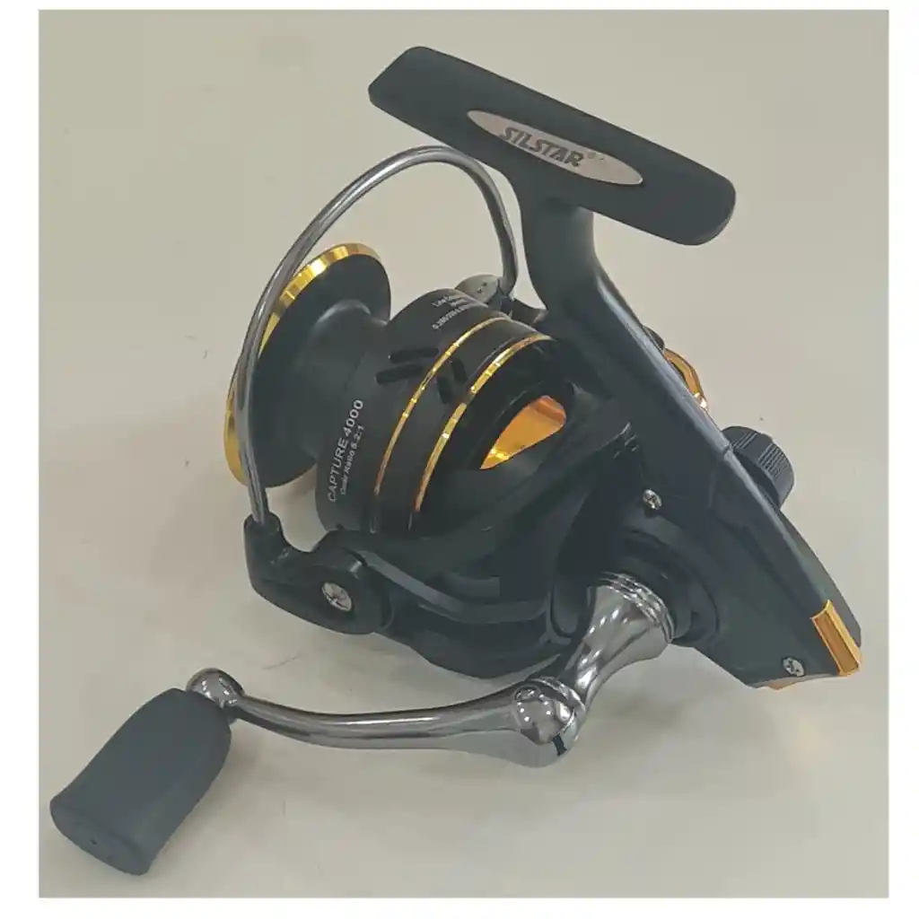 Carrete De Pesca Silstar Capture 4000 4+1rodamientos 260 Grs