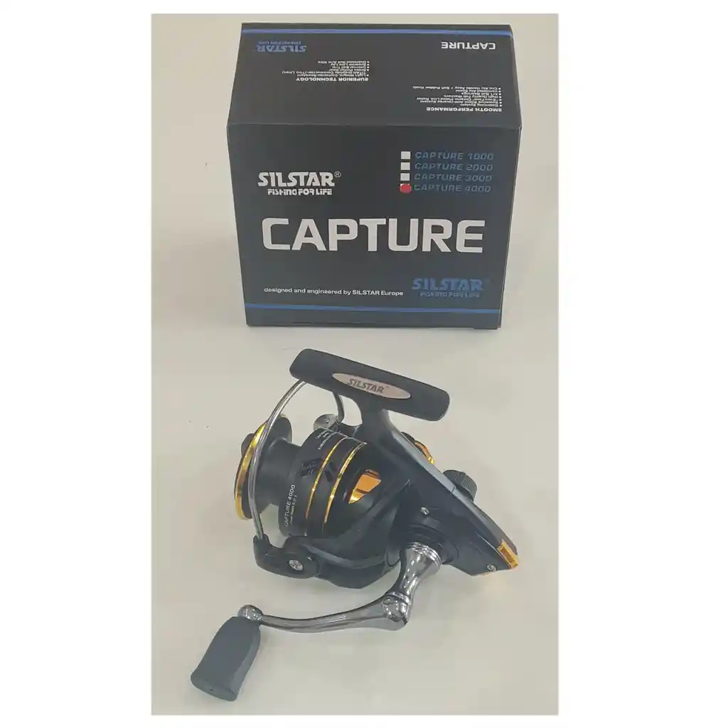 Carrete De Pesca Silstar Capture 4000 4+1rodamientos 260 Grs