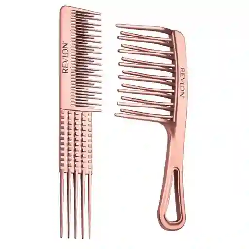 Set De Peines Revlon Para Cabello Rizado Rv3271