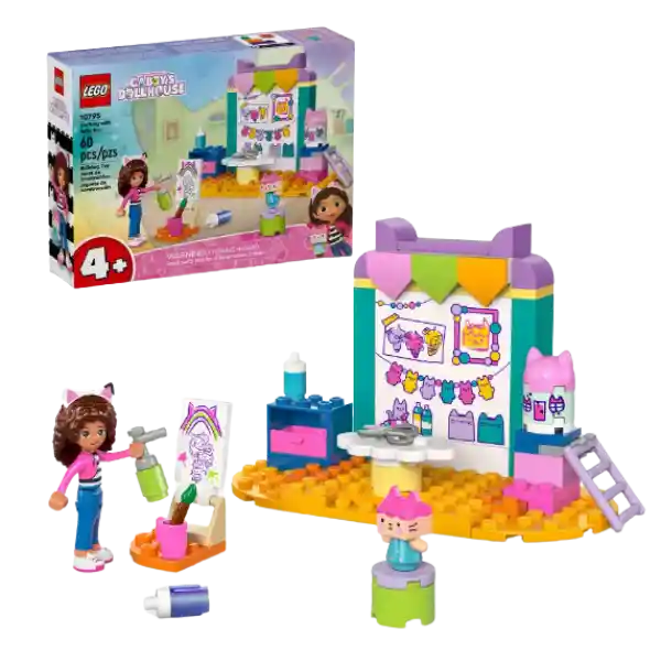 Lego Dream Works Gabby´s Dollhouse Creaciones Con Bebé Caja 60 Piezas 10795